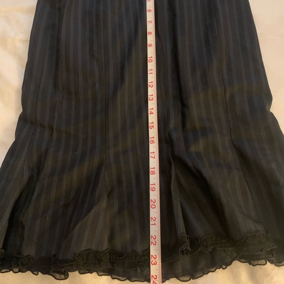 Rebecca Taylor Fit & Flared Gray Wool Skirt Sz 6 - Picture 5 of 5